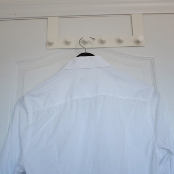 COPY - COPY - COPY - Horst white twill shirt Slim fit size S - Picture 8 of 12